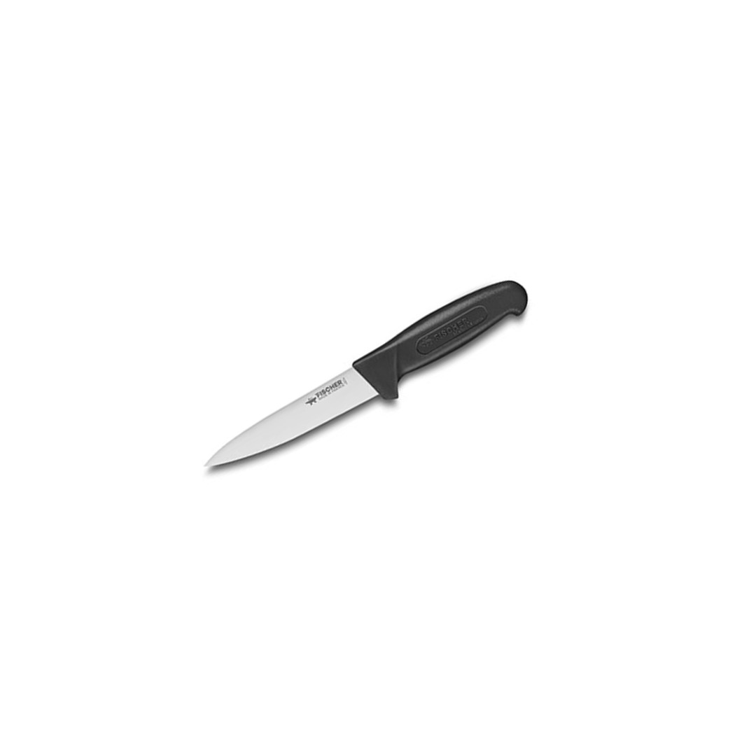 Sticking Knife 14 cm Black Overmolded Handle