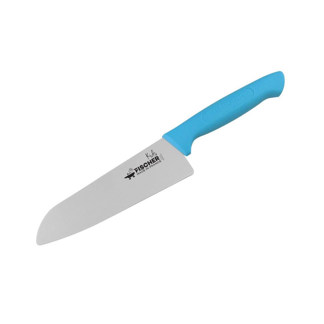 Santoku Chef Knife 18cm Turquoise Creative Chef