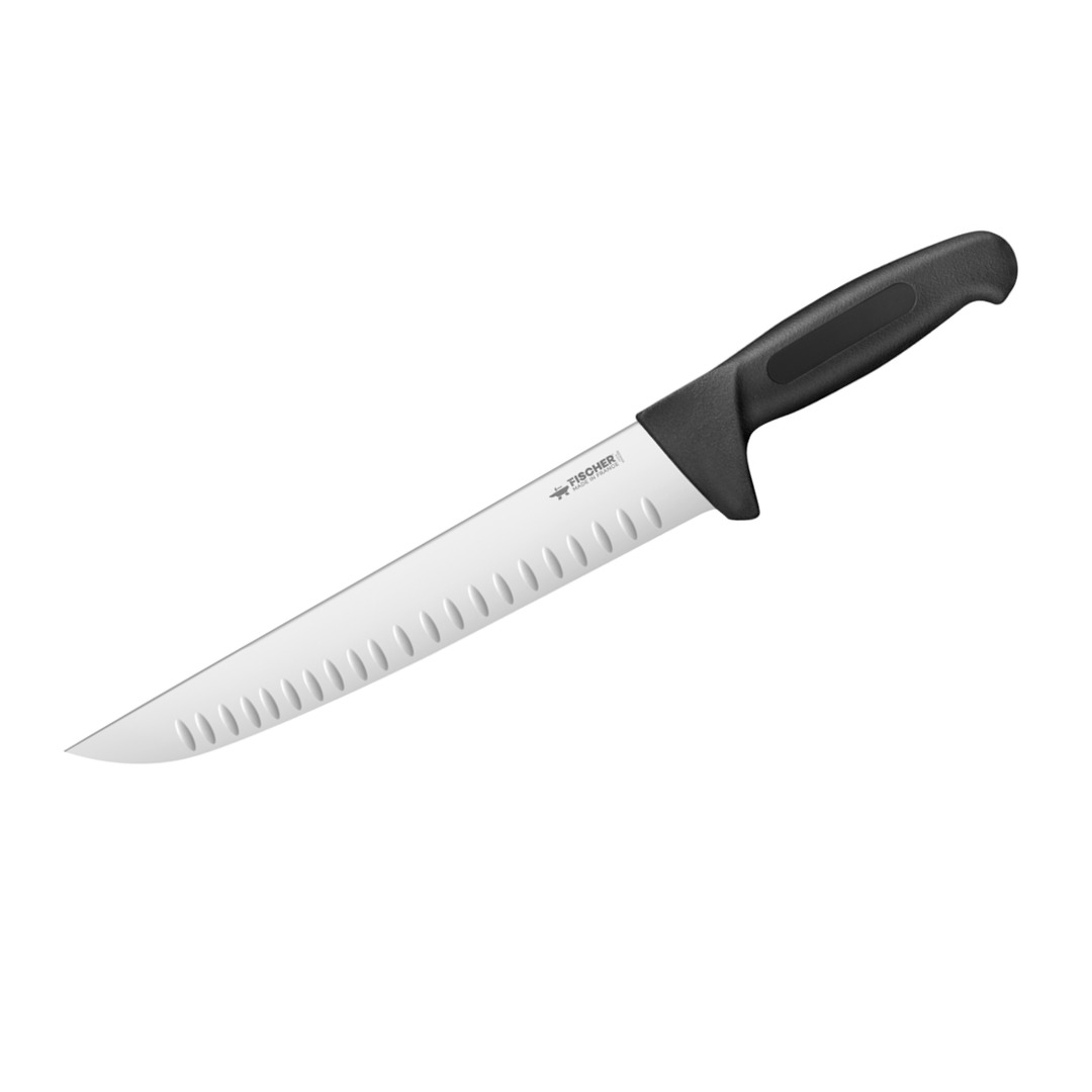 Butcher Granton Knife 30cm Black Profinox Handle