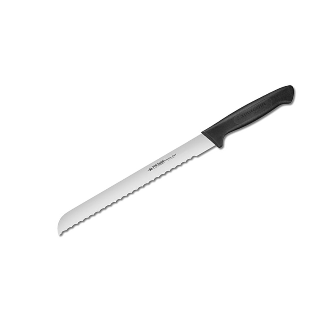 Bread Knife 23cm White Handle