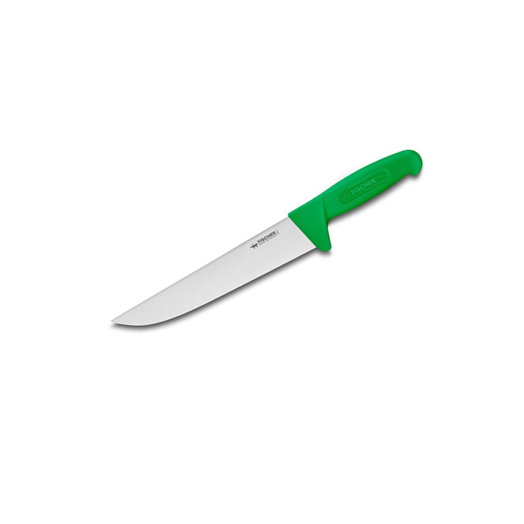 Butcher Knife 25cm Green Profinox Handle