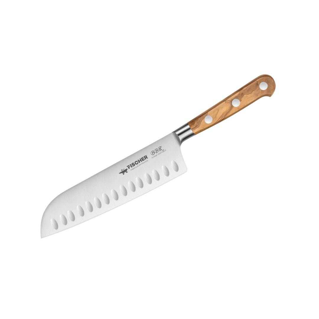 Santoku Knife 18cm Wood Handle