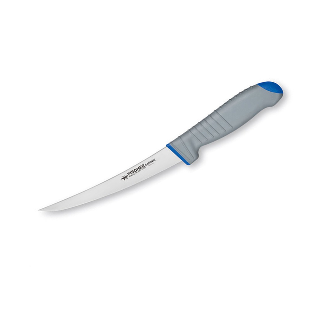 Semi-Flexible Boning Knife 15cm Blue Bi-Material Handle