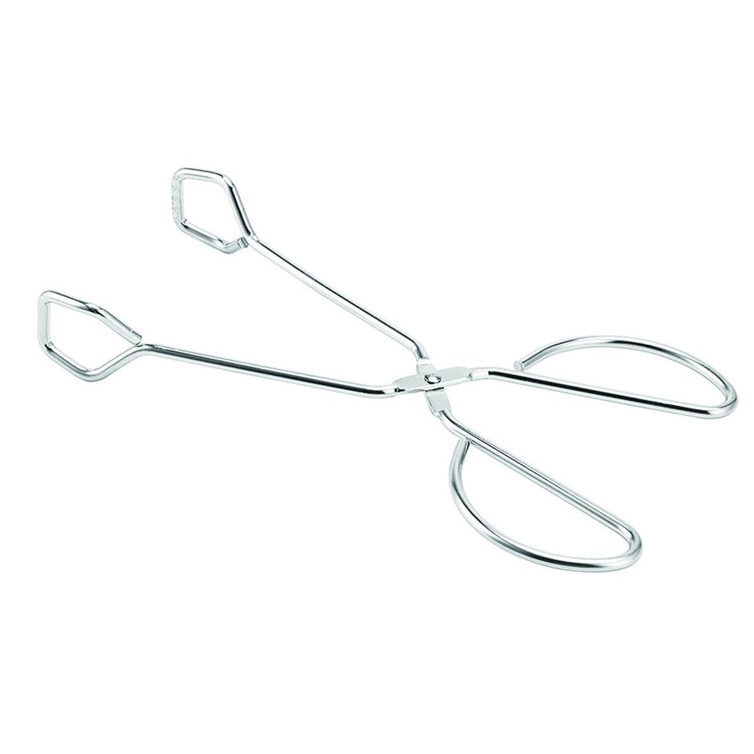 Stainless Steel 18/10 Grill Tongs 220mm