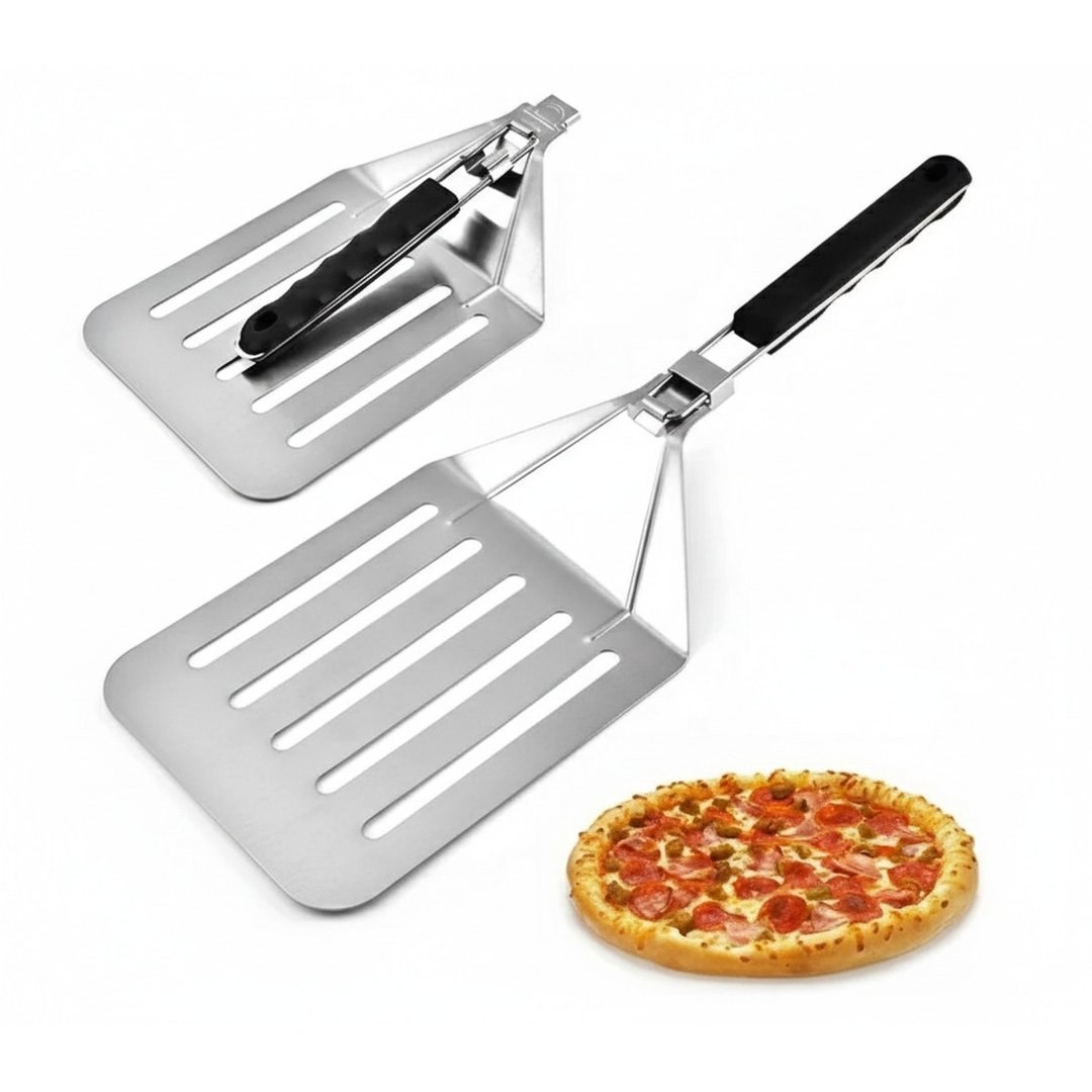 Foldable Perforated Cake Spatula 550x203mm SS304
