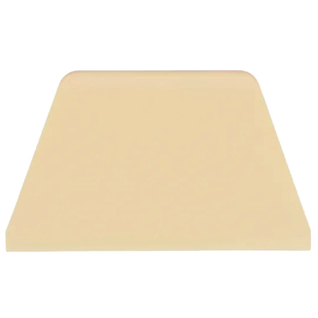 Straight Dough Scraper 120x100mm Plastic