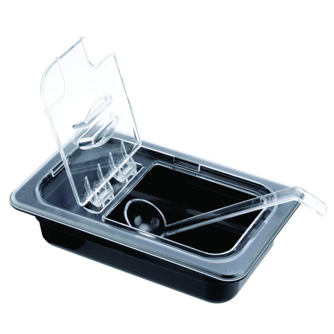 Polycarbonate Flip-Up GN 1/1 Lid with Notch