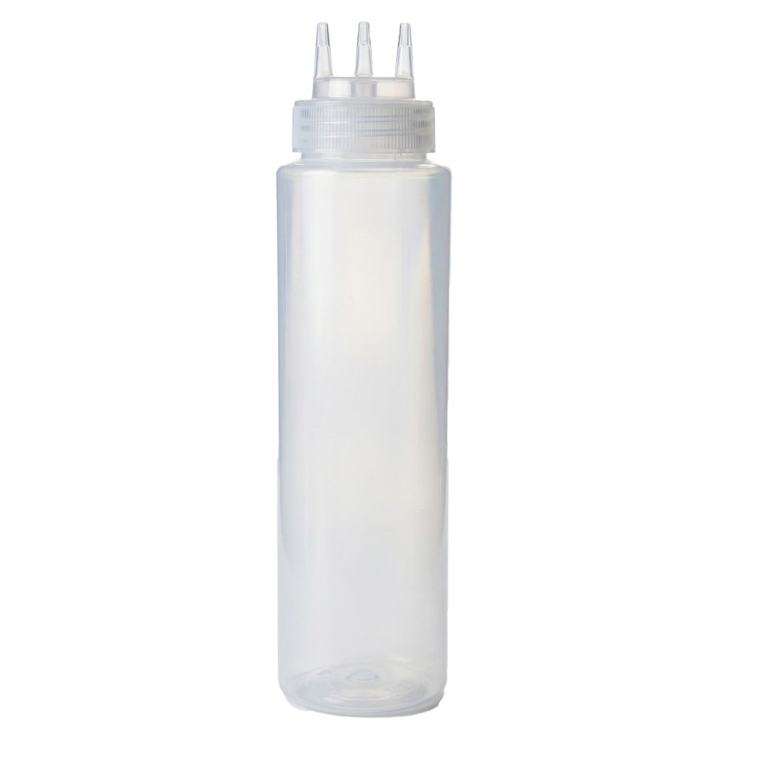 Transparent Dispenser Bottle 32oz 78x290mm
