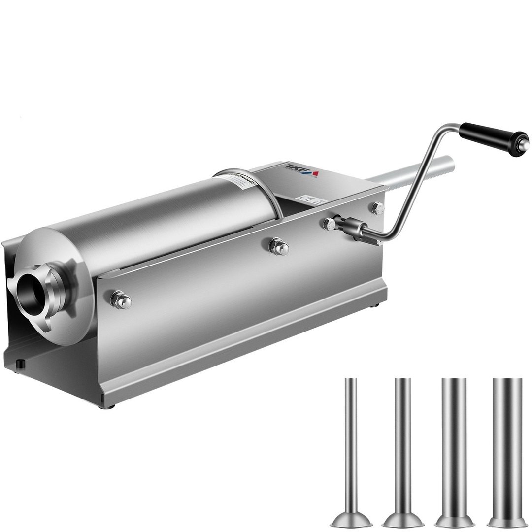 Manual Sausage Filler 5L with 4 Nozzles