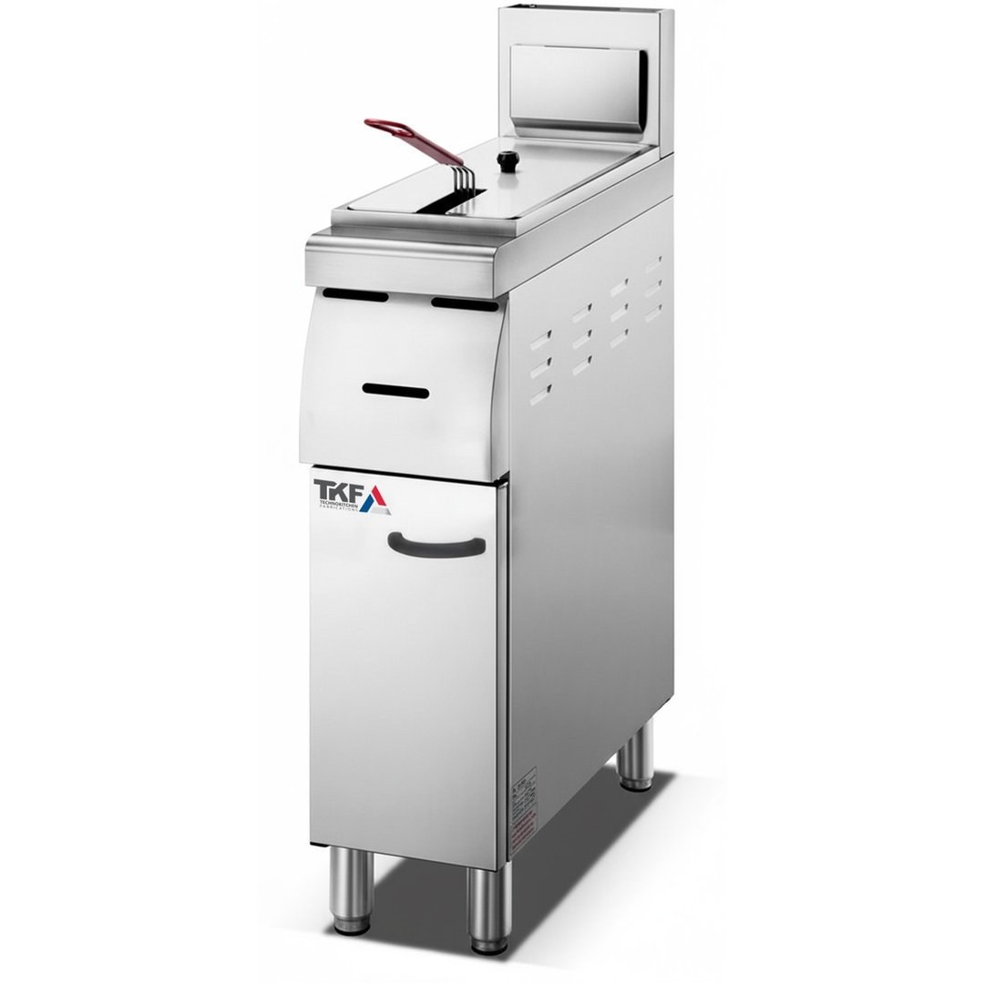 Upright Gas Fryer Single Bowl 18L — American Chef