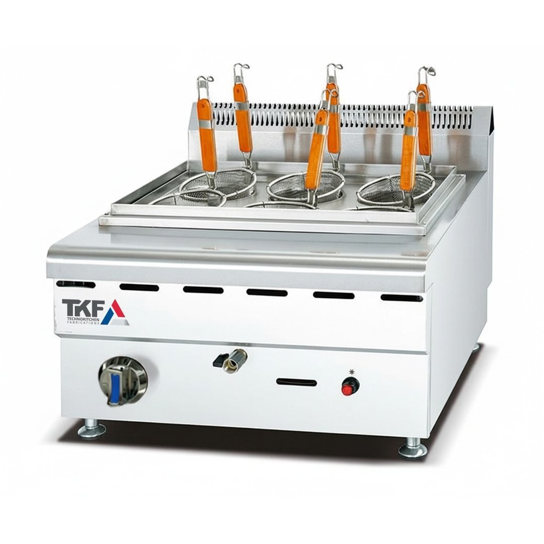 Countertop Gas Pasta Boiler 6 Baskets