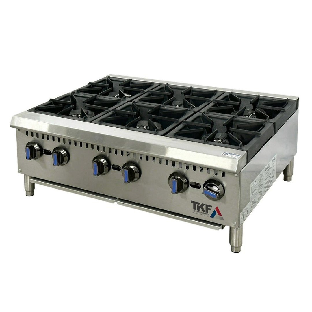 6-Burner Gas Stove Counter Model 90x77cm
