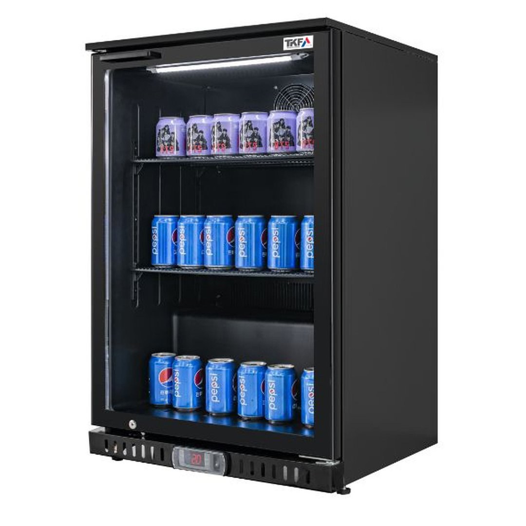 Single Door Bar Cooler 138L 60x52x90cm