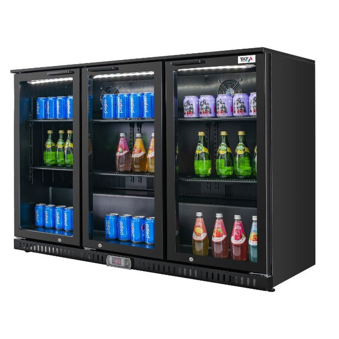 Triple Door Bar Cooler 320L