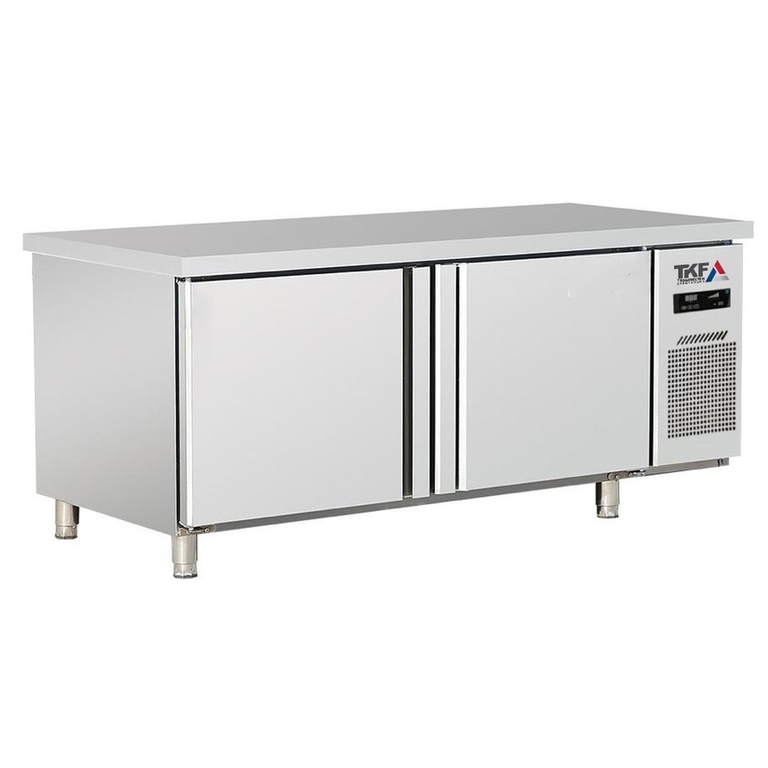 S/S Table Top Refrigerator 390L Double Door 150x70x85cm